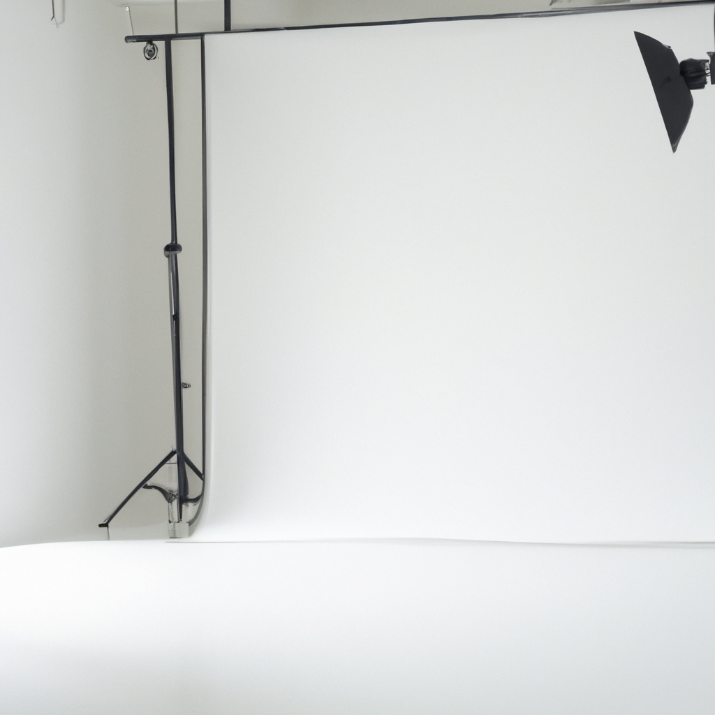 AI-generated minimalist studio interior with soft daylight